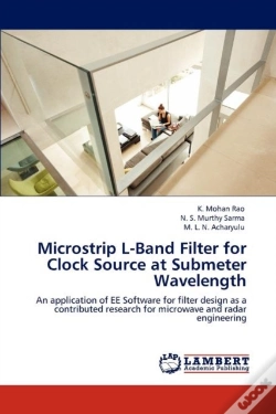 Capa do artigo Microstrip L-Band Filter For Clock Source At Submeter Wavelength