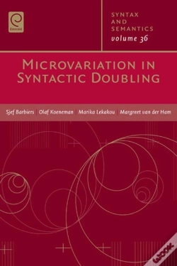 Capa do artigo Microvariation In Syntactic Doubling