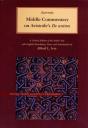 Middle Commentary On Aristotle'S De Anima - Preview