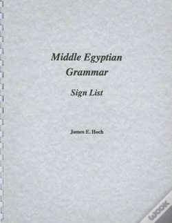 Capa do artigo Middle Egyptian Grammar