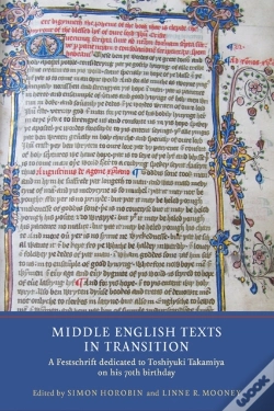 Capa do artigo Middle English Texts In Transition