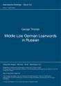 Middle Low German Loanwords In Russian - Preview