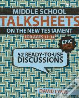 Middle School Talksheets On The New Testament, Epic Bible Stories