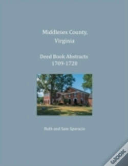 Capa do artigo Middlesex County, Virginia Deed Book Abstracts 1709-1720