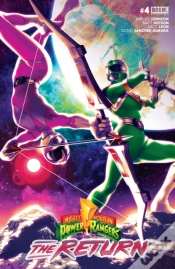 Capa do artigo Mighty Morphin Power Rangers: The Return #4