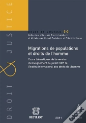 Capa do artigo Migrations De Populations Et Droits De L
