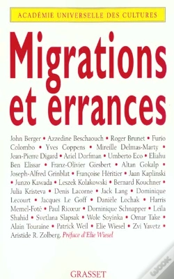 Capa do artigo Migrations Et Errances ; Academie Universelle Des Cultures