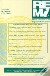 Migrations Internation Et Vuln