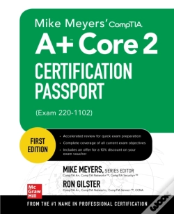 Capa do artigo Mike Meyers' Comptia A+ Core 2 Certification Passport (Exam 220-1102)