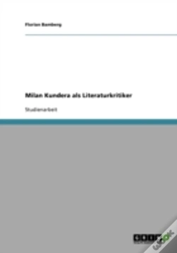 Capa do artigo Milan Kundera Als Literaturkritiker