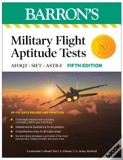Capa do artigo Military Flight Aptitude Tests, Fifth Edition: 6 Practice Tests + Comprehensive Review