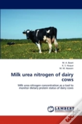 Milk Urea Nitrogen Of Dairy Cows