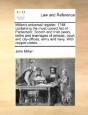 Millan'S Universal Register, 1748: Conta - Preview