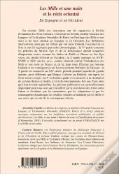 Mille Et Une Nuits Et Le Récit Oriental ; En Espagne Et En Occident