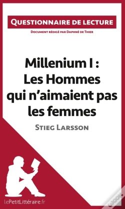 Capa do artigo Millenium Tome 1 : Les Hommes Qui N'Aimaient Pas Les Femmes De Stieg Larsson