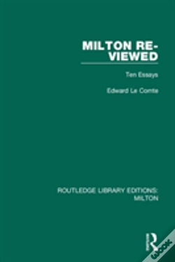 Capa do artigo Milton Re-Viewed