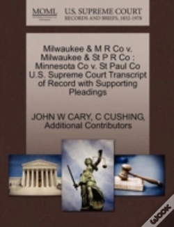 Capa do artigo Milwaukee & M R Co V. Milwaukee & St P R Co