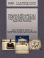 Milwaukee & Minnesota R Co V. Soutter & Knapp U.S. Supreme Court Transcript Of Record With Supporting Pleadings - Preview
