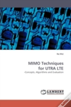 Capa do artigo Mimo Techniques For Utra Lte