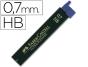 Minas Faber Grafite 9067 0,7 mm HB - Estojo de 12 Minas - Preview