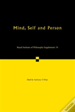 Capa do artigo Mind, Self And Person