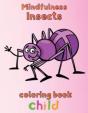 Mindfulness Insects Coloring Book  Child - Preview