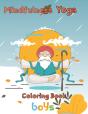 Mindfulness Yoga Coloring Book Boys - Preview