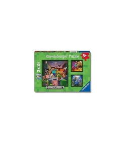 Capa do artigo Minecraft Puzzle 3x49 Pz