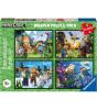 Minecraft Puzzle 4x100 Bumper Pack - Preview