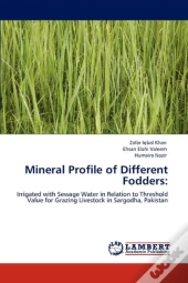Mineral Profile Of Different Fodders
