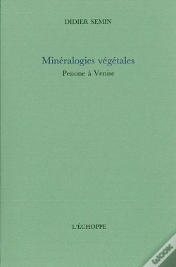 Capa do artigo Minéralogies Végétales : Penone À Venise