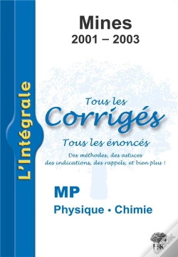 Capa do artigo Mines Mp Physique Et Chimie 2001-2003