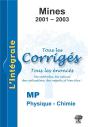 Mines Mp Physique Et Chimie 2001-2003 - Preview