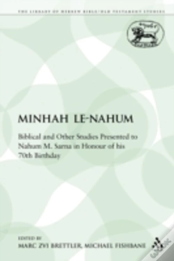 Capa do artigo Minhah Le-Nahum