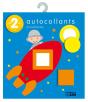 Mini-Bloc Autocollants Mosaiques : Le Cosmonaute - Preview