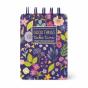 Mini Bloco De Notas Com Espiral Legami Travel Flowers "Good Things Take Time" Pautado Mnots0027 - Preview