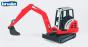Mini Escavadora Schaeff Hr16 29,5Cm Bruder 2432 - Preview