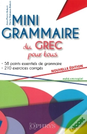 Mini Grammaire Du Grec Moderne