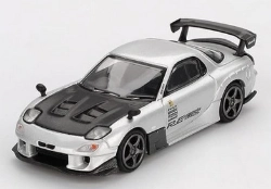 Capa do artigo Mini GT Mazda RX-7 RE-Amemiya silver metallic 1:64