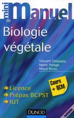 Capa do artigo Mini Manuel De Biologie Vegetale - Cours Et Qcm/Qroc