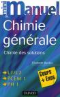 Mini Manuel; De Chimie Générale Et Chimie Des Solutions - Preview
