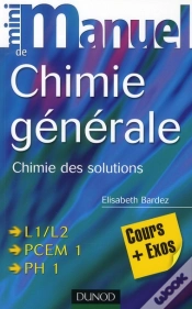 Capa do artigo Mini Manuel; De Chimie Générale Et Chimie Des Solutions