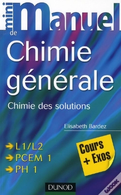 Capa do artigo Mini Manuel; De Chimie Générale Et Chimie Des Solutions