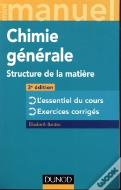 Capa do artigo Mini Manuel : De Chimie Générale ; Structure De La Matière (3e Édition)