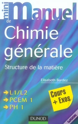 Capa do artigo Mini Manuel; De Chimie Générale ; Structure De La Matière