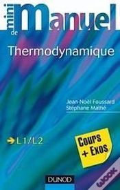 Capa do artigo Mini Manuel De Thermodynamique