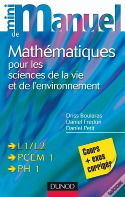 Capa do artigo Mini Manuel : Mathématiques Pour Les Sciences De La Vie Et De L'Environnement