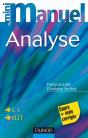 Mini Manuel : Mini Manuel D'Analyse - Cours Et Exercices Corrigés : Cours Et Exercices Corrigés - Preview