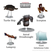 Capa do artigo Miniatura Dungeons & Dragons Icons of the Realms Pintadas Ship Scale - Attacks from Deep Space