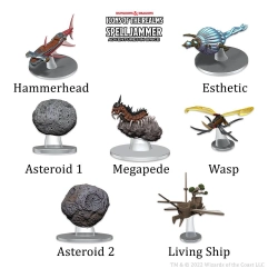 Capa do artigo Miniatura Dungeons & Dragons Icons of the Realms: Ship Scale - Asteroid Encounters
